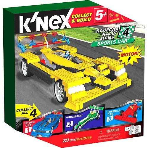 K'NEX Coleccionar y Construir Coche de Carreras Rally Juego de Construcción - Coche Deportivo Foto 1 de 1