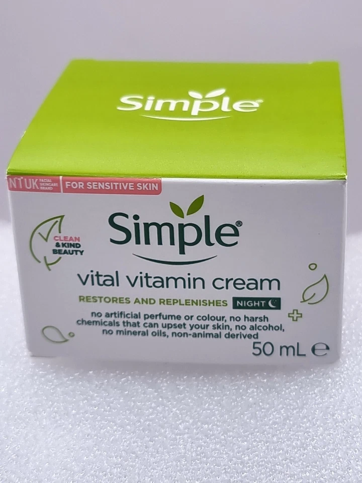 BeautySimple Vital Vitamin Cream, 50ml (B49/B.II/C.BJ/4) - Image 1 of 4