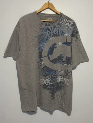 Vintage Y2K Ecko Unltd Tshirt XL Graffiti Cyber Urban Skater Grunge Mall Goth - Image 1 of 4