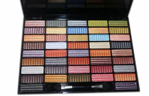 Juego de 36 sombras de ojos brillantes rojo melocotón rosa dorado verde lila plata negro - Imagen 1 de 2