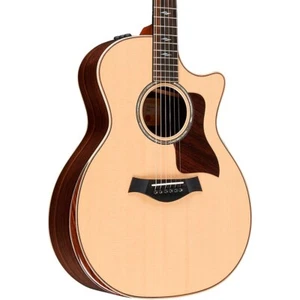 Taylor 814ce V-Class Grand Auditorium Acoustic-Electric Guitar Natural - Picture 1 of 8
