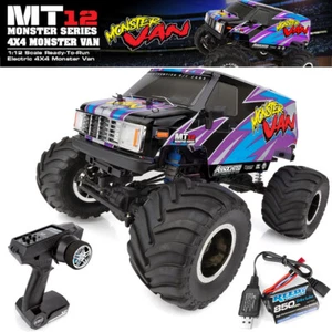 Associated 40008C 1/12 MT12 Monster Van 4X4 RTR LiPo Combo - Picture 1 of 9