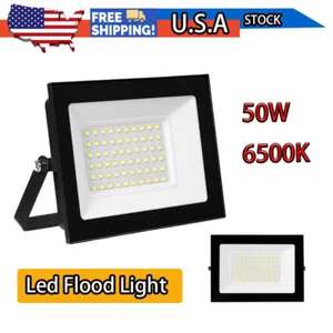 50W Watt Led Flood Light Outdoor Security Garden Yard Spotlight Lamp 110V - Picture 1 of 17