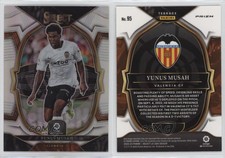 2022-23 Panini Select La Liga Terrace Silver Prizm Yunus Musah #95