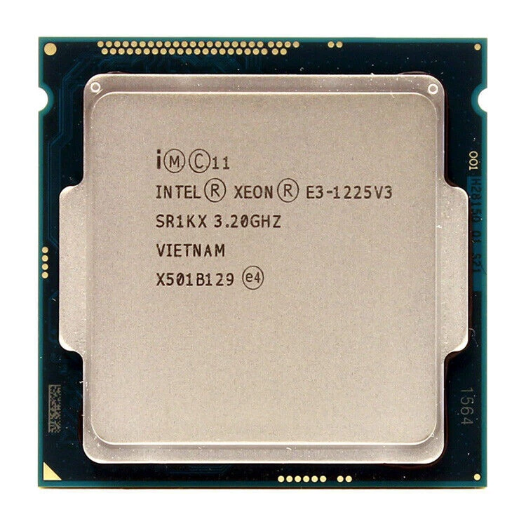 Intel Xeon E3-1225 V3 E3-1225V3 CPU Quad Core 3.2GHz 8MB LGA1150 Processor - Image 1 of 1