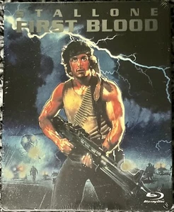 FIRST BLOOD BLU-RAY LIMITED EDITION STEELBOOK 2013 SEALED STALLONE - Picture 1 of 2