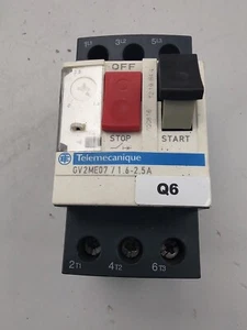 Telemecanique GV2ME07 Motor Circuit Breaker Motorschutzschalter - Bild 1 von 10