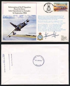 AC14c Reformation No27 Sqn RAF Full Operational Tornado Signed by Sir T. Kenned - Picture 1 of 1