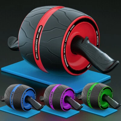 Exercise Fitness Abdominal Core Building Extra Wide Workout Ab Roller Wheel
