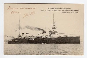 CPA Navire de guerre Croiseur-Cuirassé Léon-Gambetta /RU5 - Bild 1 von 1