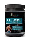 Glutamine Powder Supplement - GLUTAMINE POWDER 5000mg - muscle gainer - 1 Can