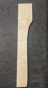 Curly Maple Guitar Neck Blank #181 - 27.5" L x 0.90" T - Picture 1 of 9
