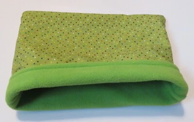 Bolsa de saco de dormir LG Green Dots Cuddle - 13" bolsa de unión de conejillo de indias/erizo/rata Foto 1 de 4