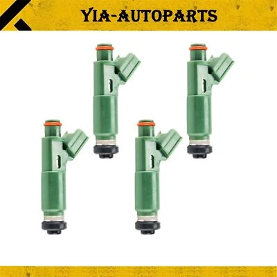 4 inyectores de combustible 23250-22040 para Toyota Corolla 2000-04; Pontiac Vibe 2003-04 Foto 1 de 4