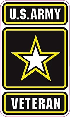 U.S. Army Veteran Decal 6" - Image 1 of 2