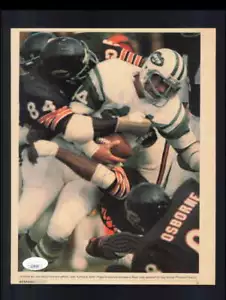 John Riggins JSA Autograph 1970`s 8x10 Signed Vintage Photo Jets - Picture 1 of 3