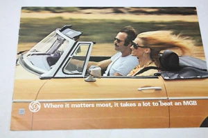 MG Mgb Prospetto Brochure/Brochure Inglese 1976 - Foto 1 di 4