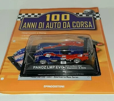 PANOZ LMP EVO 2002 LE MANS CON FASCICOLO DE AGOSTINI SCALA 1/43 - Immagine 1 di 2