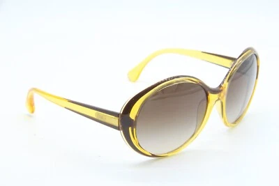 NOVO ÓCULOS DE SOL DOLCE & GABBANA DG 8093 1985/13 MARROM AMARELO AUTÊNTICO 58-20 - Imagem 1 de 3