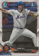 2018 Bowman Chrome Draft Adam Hill #BDC-154 1st Bowman