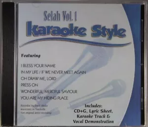 Selah Volume 1 Christian Karaoke Style NEW CD+G Daywind 6 Songs - Picture 1 of 2