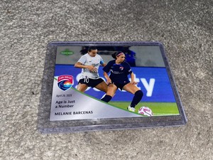 Melanie Barcenas 2023 NWSL Pronto Week 5 Silver Parallel Rookie Card #9/10 Rare