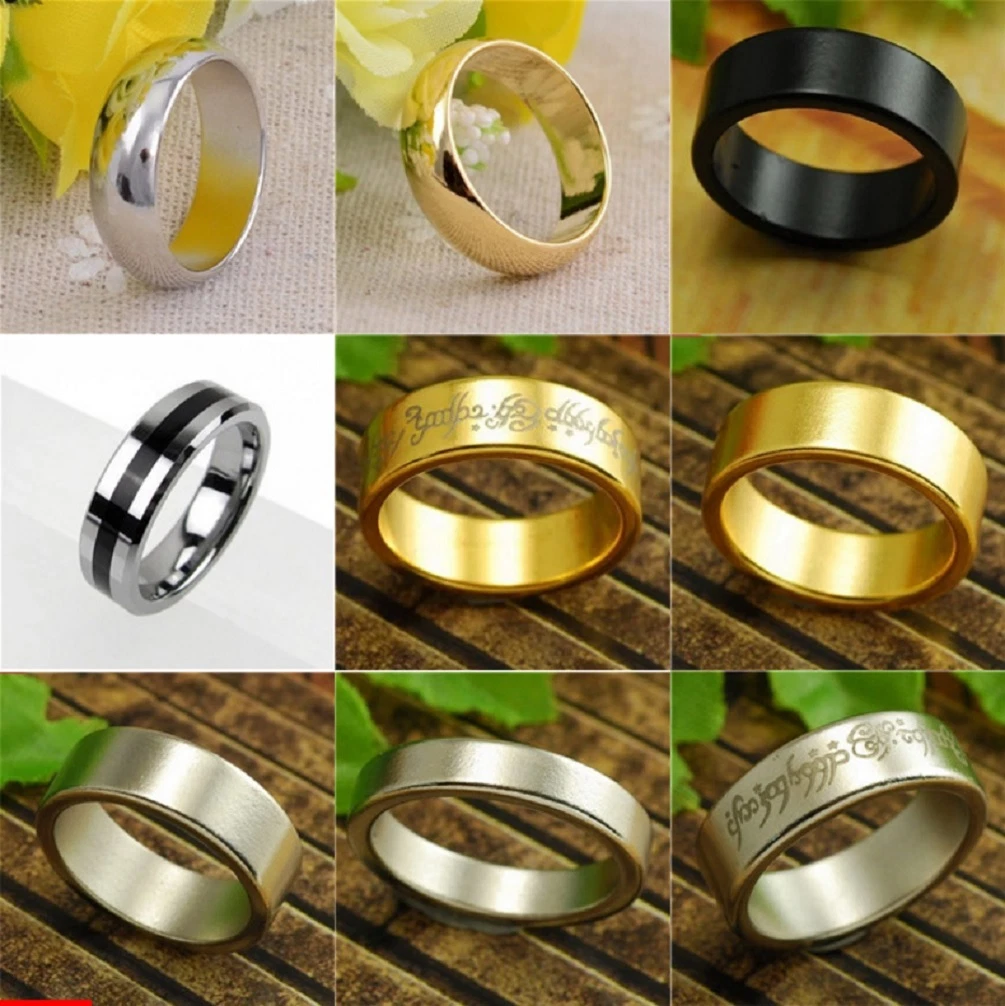 Telekinesis Magic Trick Magnet Ring With Blue Stone Onyx Diamond(19mm ...