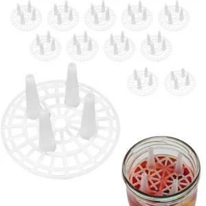 12 Fermentiergitter  7cm für Gläser mit TO 82 Deckel Gewichte zum Fermentieren - Bild 1 von 5