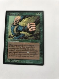 Thelon's Curse - MTG - Fallen Empires - Raro - nuovo di zecca / quasi nuovo - Foto 1 di 2