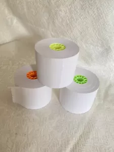 Perfect Print-Adding Machine Rolls-3 Pk 2 1/4" Width × 130' ( 1 3/4" Diameter ) - Picture 1 of 4