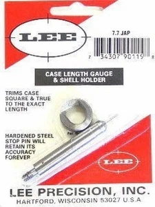 Lee Reloading 7,7 mm Jap Longitud Estuche Medidor y Soporte de Carcasa 90115 - Imagen 1 de 1