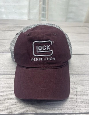NUEVO CON ETIQUETAS GORRA GLOCK PERFECTION Borgoña Hombre Foto 1 de 4