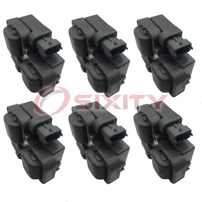 Bobinas de encendido Hitachi de 6 piezas para Mercedes-Benz C32 AMG 2002-2004 3,2 L V6 gg Foto 1 de 4