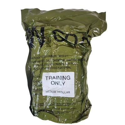 US Military JSLIST Chemical Protective Coat Jacket Mens Medium Regular Green - Image 1 of 4