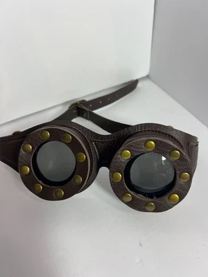 Gafas Cosplay Steampunk Disfraz Accesorio Gótico Victoriano 2 Pares LEER Foto 1 de 4