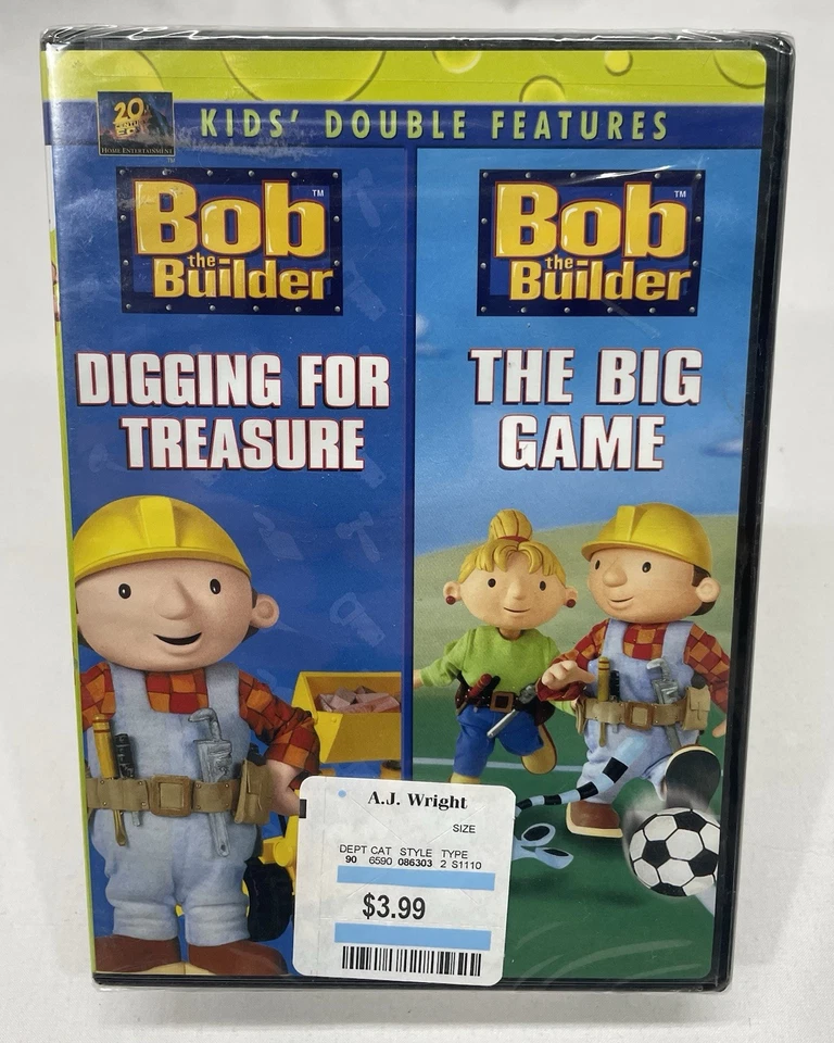 Bob The Builder - Digging for Treasure a DVD