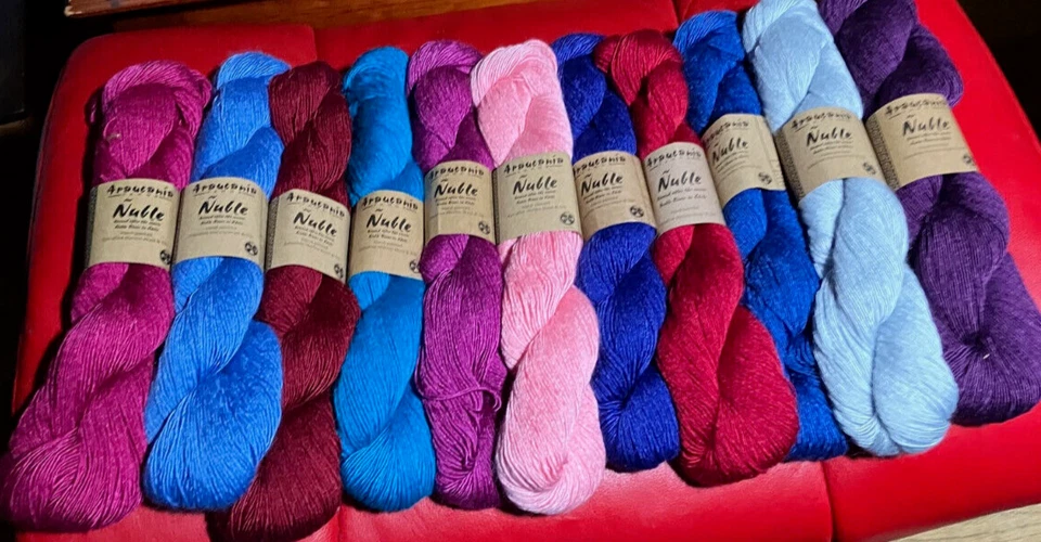 Araucania NUBLE merino/silk blend Yarn - 11 colors