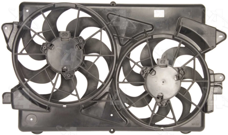 Conjunto de ventilador de radiador para Chevrolet Equinox 75654 2005 conjunto de ventilador de rueda/estado. Foto 1 de 2