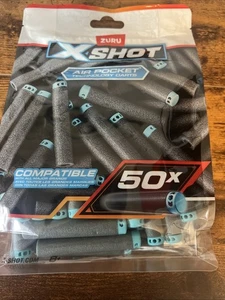 ZURU X Shot Excel 50 Pack  Air Pocket Foam Darts For All Brands  New - Picture 1 of 4