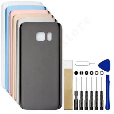 Battery Cover Glass for Samsung Galaxy S7 G930 Rear Back Door Lens Replacement - Image 1 of 4