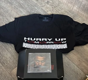 Hurry Up Tomorrow The Weekend - OXO Limited Edition Boxs CD+Mens Tshirt Size L - Foto 1 di 8