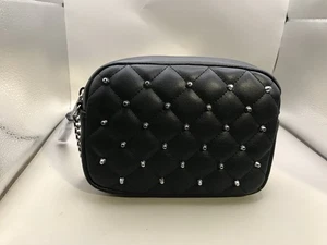 Rebecca Minkoff Silver Stud Quilted Crossbody New - Picture 1 of 12