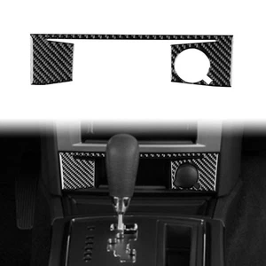 Cubierta del panel del encendedor de cigarrillos con consola de fibra de carbono real para Chrysler 300 2008-10 - Imagen 1 de 12