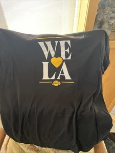 Los Angeles Lakers We Love LA T-Shirt- Black- Size XL - Picture 1 of 5