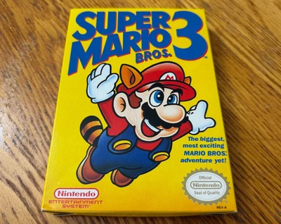 oval seal Super Mario Bros. 3 complete in box nintendo nes factory nr-MINT - Image 1 of 4