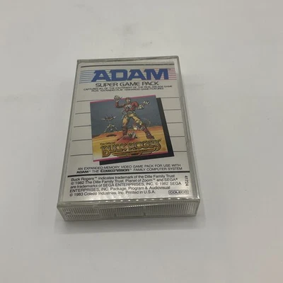 Buck Rogers Planet of Zoom COLECO VISION Adam Super Game Pack Cassette FREE SHIP - Image 1 of 4