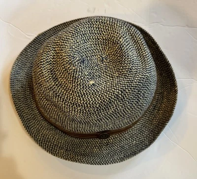 Goorin Bros woven HEMP Fedora XL - Image 1 of 4