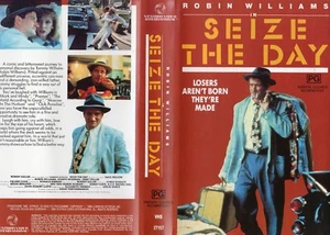 SEIZE THE DAY - Robin Williams - VHS - PAL - NUEVO - ¡Nunca jugado! -Liberación original de oz - Imagen 1 de 1