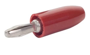 10pcs JOHNSON-CINCH CONNECTIVITY 108-0302-001 BANANA PLUG 15A SOLDERLESS RED - Picture 1 of 1