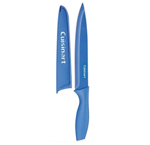 CUISINART 8 Inch Slicing Knife Stainless Steel Blue Blade Guard Advantage Chef's - Picture 1 of 1